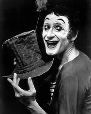 Marcel Marceau, the greatest mime in history.