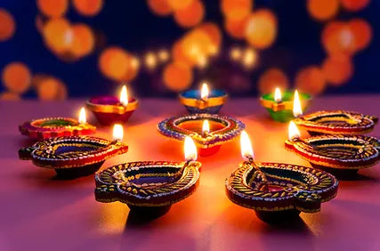 A celebration of Diwali, a festival of lights and one of the Hindus major festivals.