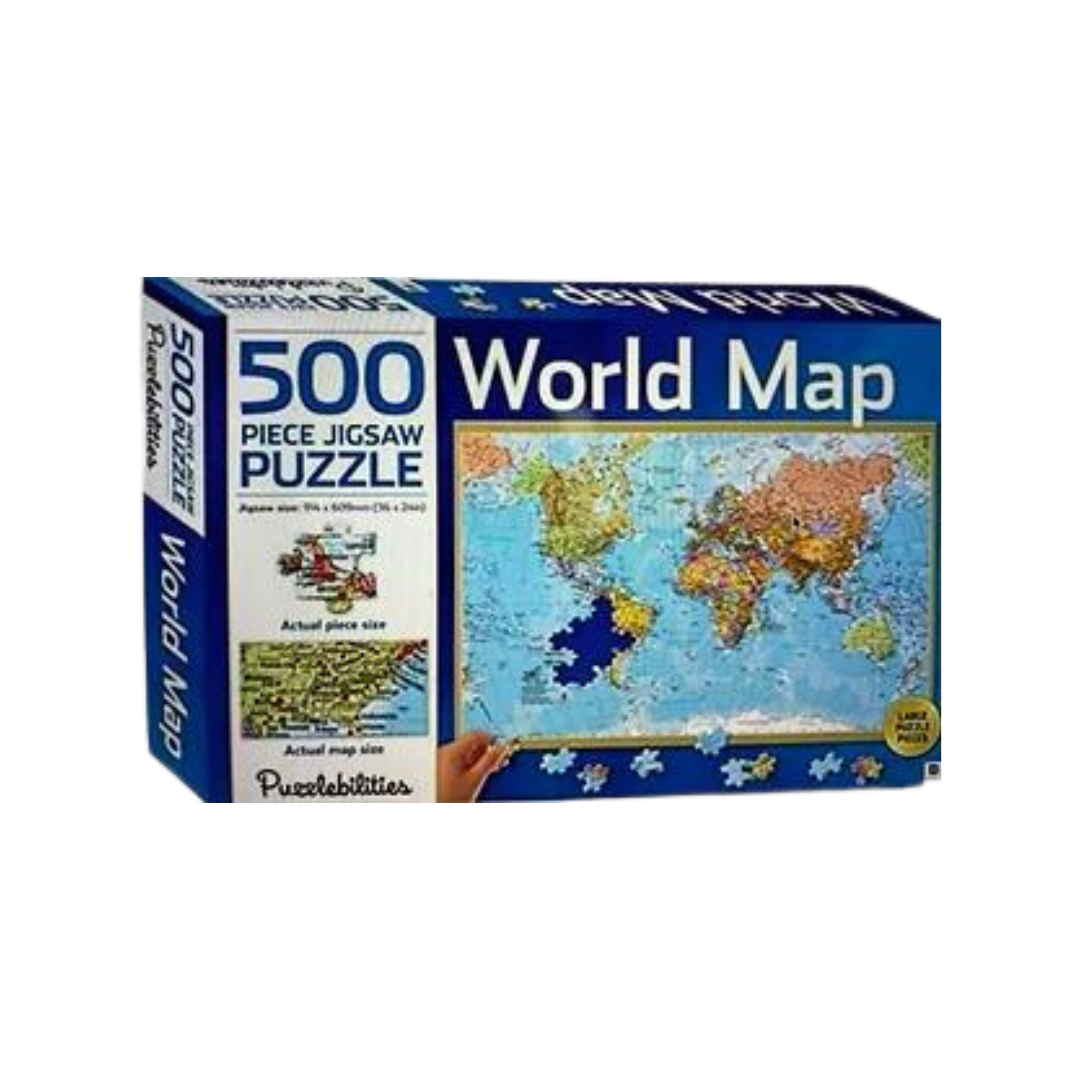 World Map Jigsaw Puzzle