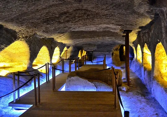 Catacombs, Mylos, Greece