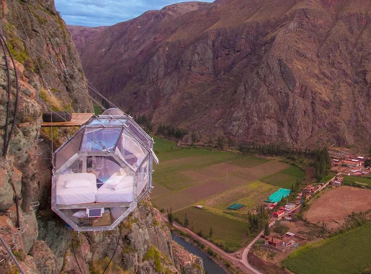 Not for the Faint of Heart….The Skylodge in Peru