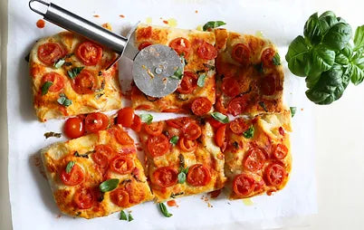 Italian: Vegetable & Cheese Focaccia