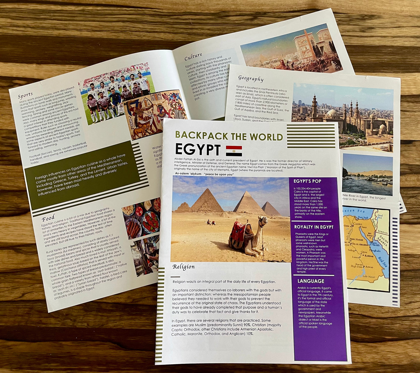 Subscription Box Newsletter: Egypt